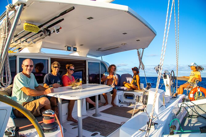 2hr Luxury Private Sailing Catamaran in Waikiki for 1-6 People - Waikiki coastline time: swimming, snorkeling, and wildlife spotting