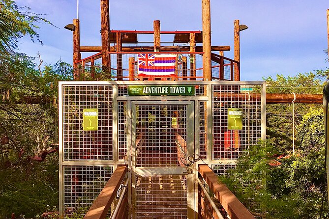 6 Zipline & Adventure Tower EPIC COMBO - Freefall and the Climbing Wall: The Two Biggest Mental Moments