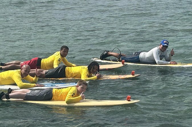 60 to 90 minutes Open Book Surfing Lesson with Certified Guide - Inside the 90-minute flow: paddling, standing, riding