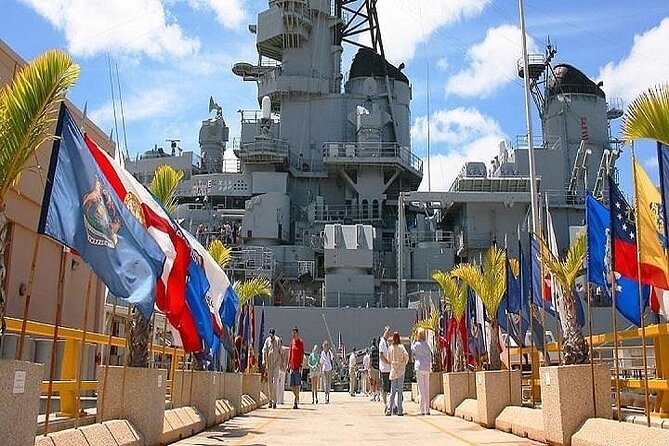 Battleships of World War II Departing from Waikiki Area - USS Oklahoma Memorial: the one you can’t skip on Ford Island
