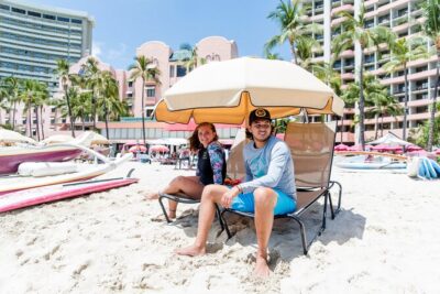 Beach Umbrella and Chair Set Rental - The Royal Hawaiian front-row experience (and why it feels special)