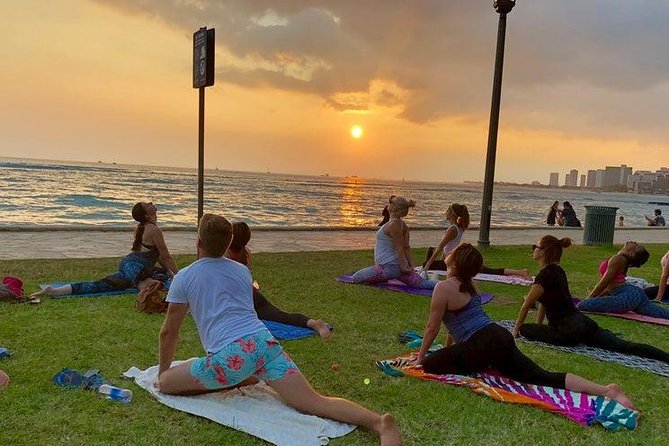 Beach Yoga on Waikiki with Diamondhead Backdrop - Key things to know before you roll out your mat