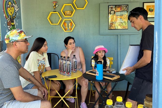 Bee Farm Ecotour and Honey Tasting in Waialua, North Shore Oahu - Hive-side experience: the suit-up moment and banana-tree walk
