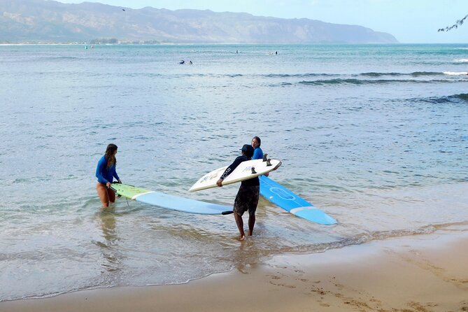 Beginner Surf Lesson at North Shore Haleiwa, Oahu - Puaʻena Point Beach Park: your North Shore starting line
