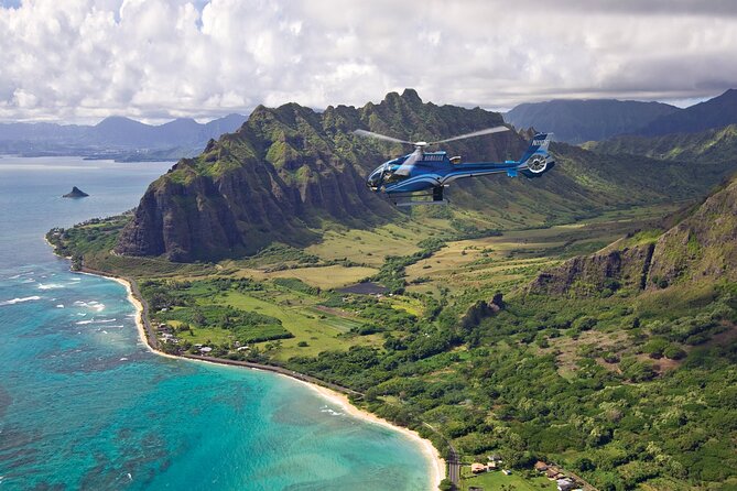 Blue Skies of Oahu Helicopter Tour - Diamond Head (Lē’ahi): the icon you can finally place