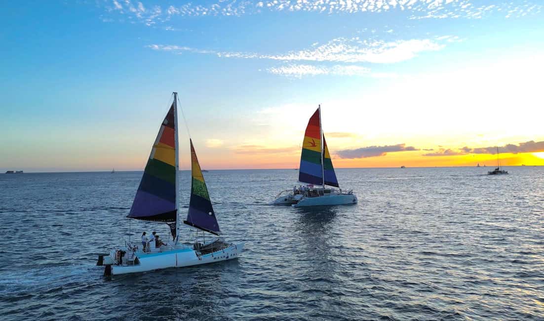 Board from Waikiki Beach: Scenic Sunset Sail on the Hāwea - Key moments that make this sail worth your evening