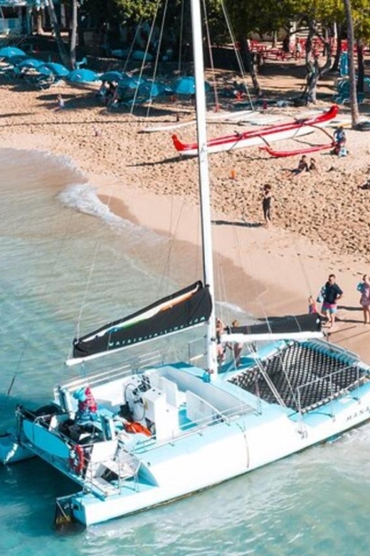 Board from Waikiki Beach: Scenic Sunset Sail on the Hāwea - Meeting at the Duke Kahanamoku statue: get there early, then stop thinking about it