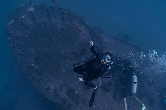 Certified Divers: Best 2-Tank Wrecks & Reef Boat Dive All Inclusive From Waikiki - Reef time: turtles, manta possibilities, and native sea life