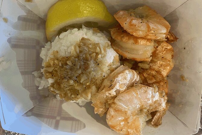 Da Local's Food Tour of Oahu - Garlic Shrimp Plates: The Local-Classic Detour