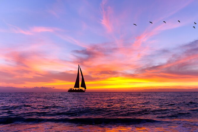 Diamond Head Sunset Sail - Cruising Waikiki and framing Diamond Head from the deck