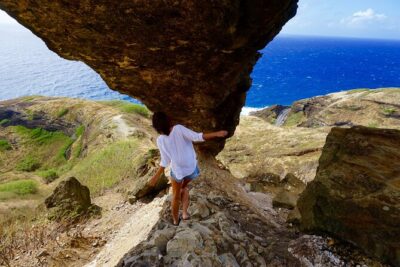 East Side Tour -Hike, Beach, Food, Photo - The Arch hike: medium effort, big payoff, and “scarier than it is”