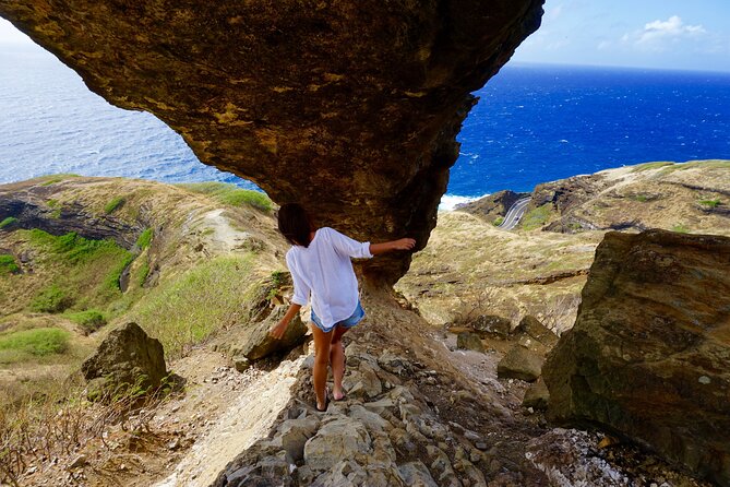 East Side Tour -Hike, Beach, Food, Photo - The Arch hike: medium effort, big payoff, and “scarier than it is”