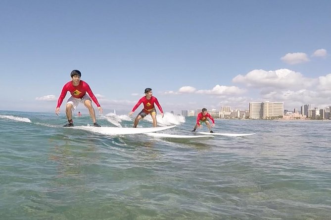 Exclusive Group Surfing Lesson with Waikiki Courtesy Shuttle - Quick hits before you go