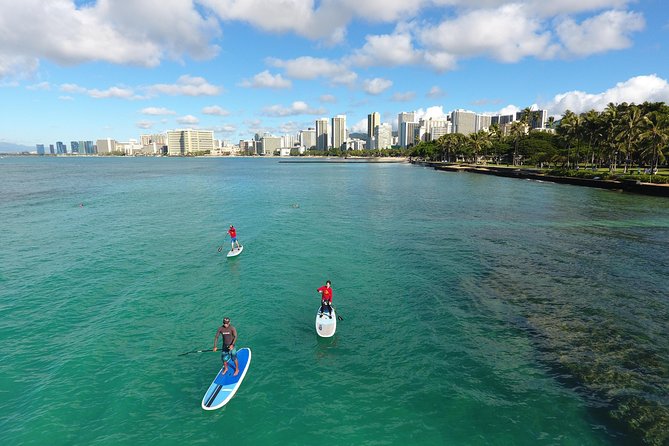 Family Stand Up Paddle Lesson with Waikiki Courtesy Shuttle - What You Learn During the SUP Lesson