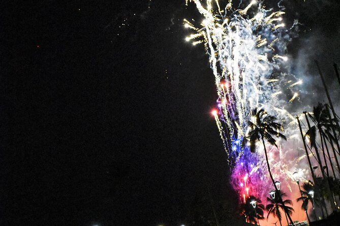 Fireworks Waikiki Gondola Cruise -lots of fun- - The extra bonus after: hotel sightseeing plus a trolley ticket