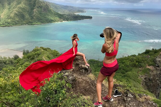 Flying Dress Photoshoot on Oahu - Photos you keep forever: raw images plus 6 edits
