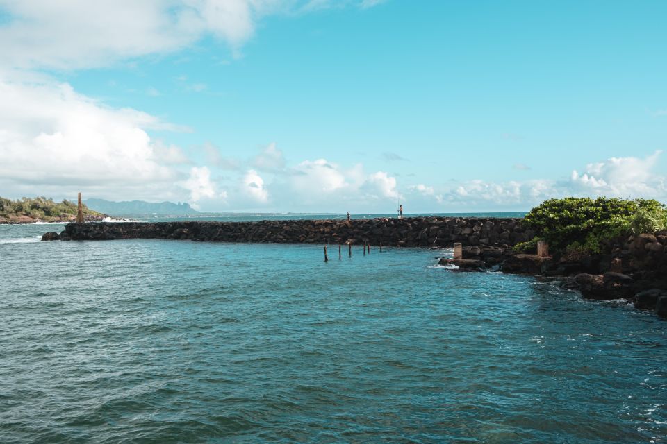From Oahu: Kauai Highlights & Movie Sites - North Shore viewpoints: Hanalei Valley Lookout energy