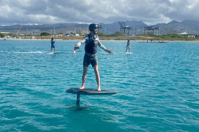 Group of 2 + mid length eFoil experience Honolulu HAWAII - What those three water runs mean for your progress