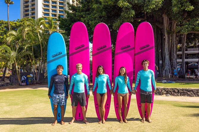 Group Surf Lesson in the Heart of Waikiki - Where you meet on Kalākaua Ave, and how the lesson day flows