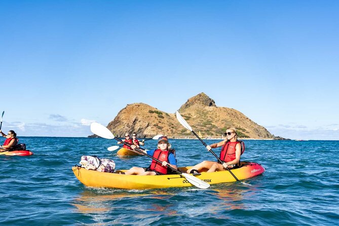 Guided E-Bike and Kayak Tour to Mokulua Islands in Kailua, Oahu - Popoia Island perimeter walk: a calm bird sanctuary moment