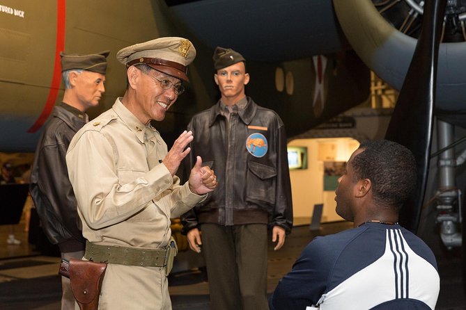 Hangar Guided Tour - Getting your bearings at the Pearl Harbor Aviation Museum entrance