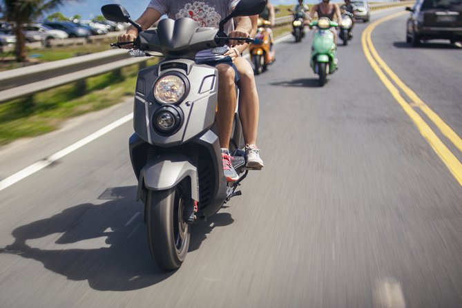 Hawaiian Style Scooter Ride around O'ahu for the Day - Where to meet, how long it takes, and how to use the mobile ticket