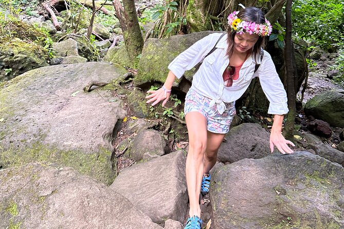 Hike to a Tropical Waterfall - pick up included - Waterfall time: what you’re really there for