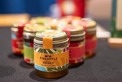 Honey Flight & Bites: The Best Honey Tasting in Hawaii - The bite pairings and savory s’mores around the tabletop campfire