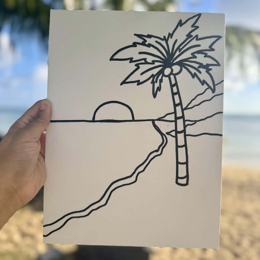 Honolulu: Beachside Luxury Picnic & Paint - Photos of you, your art, and the view