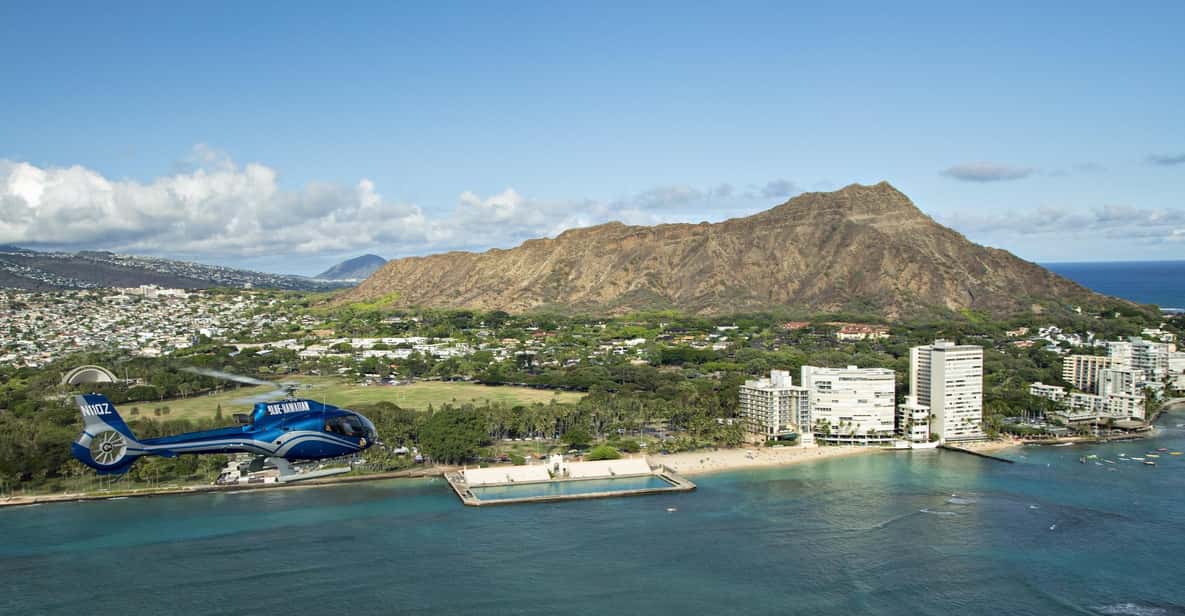 Honolulu: Blue Skies of Oahu Helicopter Tour - Dole Plantation area views: a dose of recognizable Oahu