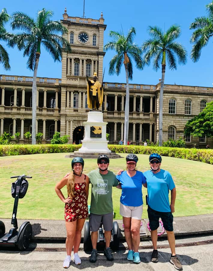 Honolulu: Historic Downtown Segway Tour - Meeting Point and First Minutes: Safety Briefing and Practice on Flat Ground