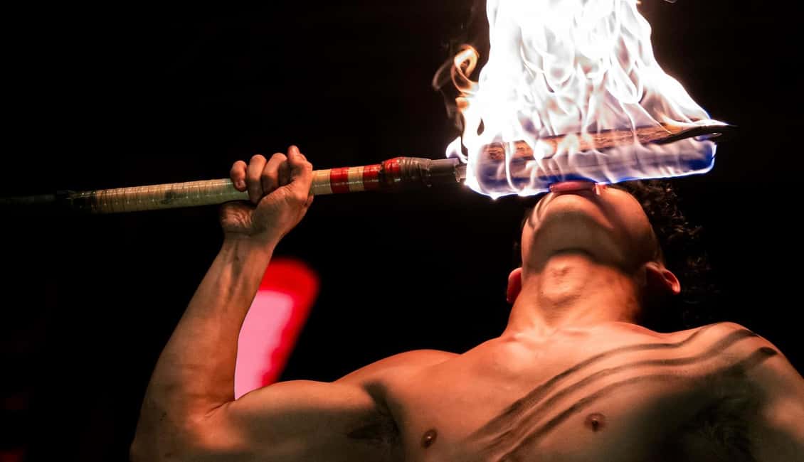Honolulu: Ka Moana Luau Dinner and Show with Transportation - The show: way-finding Polynesian storytelling and the Sword of Fire