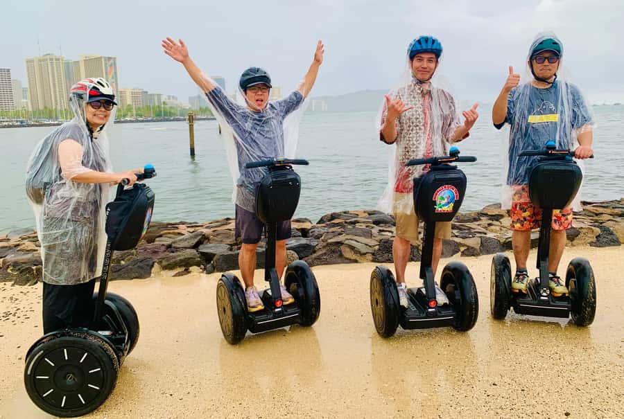 Honolulu: Magic Island & Beach Segway Tour - Point Panic Lookout: The Best Photo Payoff Per Minute