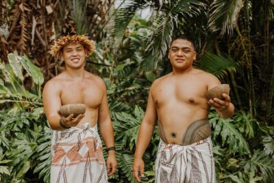 Immersive Luau Experience - Ti leaf lei weaving: small work, big meaning