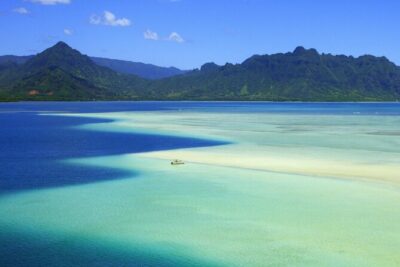Kaneohe Sandbar Snorkeling Tour - 1st Tour - Cruising to Kaneohe Bay: a short sail with a relaxed vibe onboard