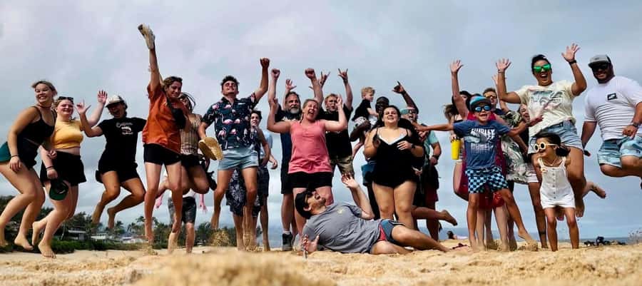 Kevo's Beach Bus - Coffee farm start: the calm opener before Pipeline and Waimea
