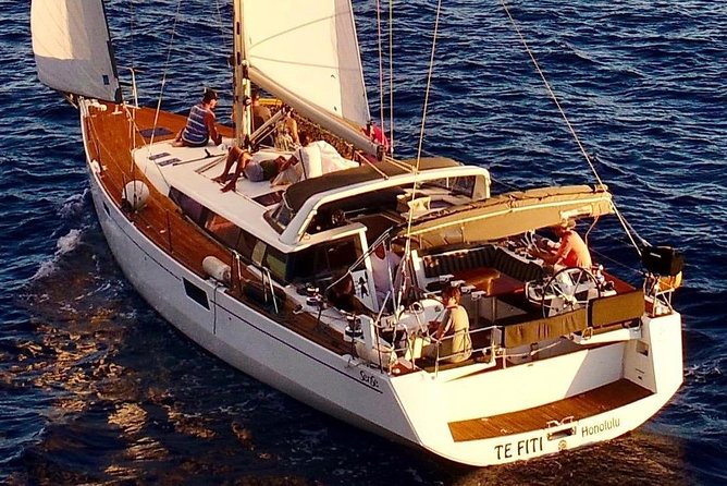 Luxury Diamond Head Sunset Sail - BYO drinks, cook-your-own food, and making the night yours