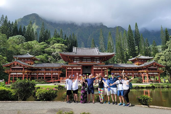 Next Level Oahu Circle Island Tour Snorkel w/Turtles and Byodo-In - Waikiki pickup and the Diamond Head scenic drive without the hike