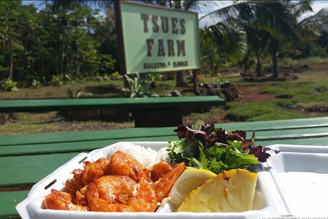 North Shore Farm: Anahulu River, Kayak-Sup, Turtles, Lunch & More - Lunch After the River: Shrimp, Pork, and Kid-Friendly Options