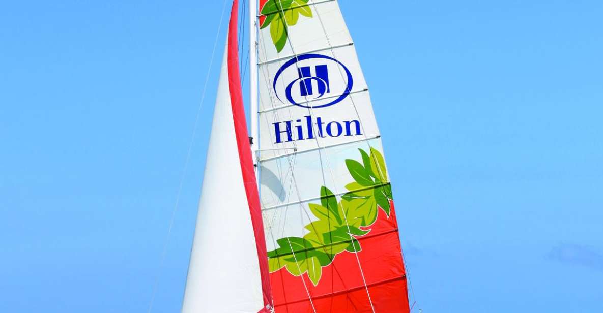 Oahu Boat Cruise to Diamond Head - Your Boat: 56-Foot Sailing Catamaran With Shade and Open Decks