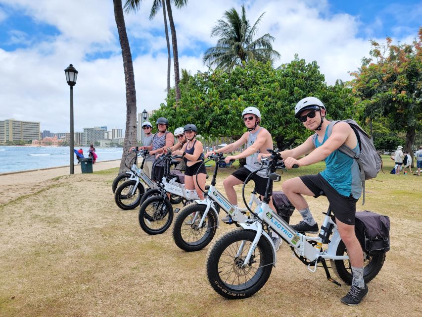 Oahu: Diamond Head E-bike Scenic Ride - Kahala lookout at Diamond Head’s entrance: a second angle, not a duplicate stop