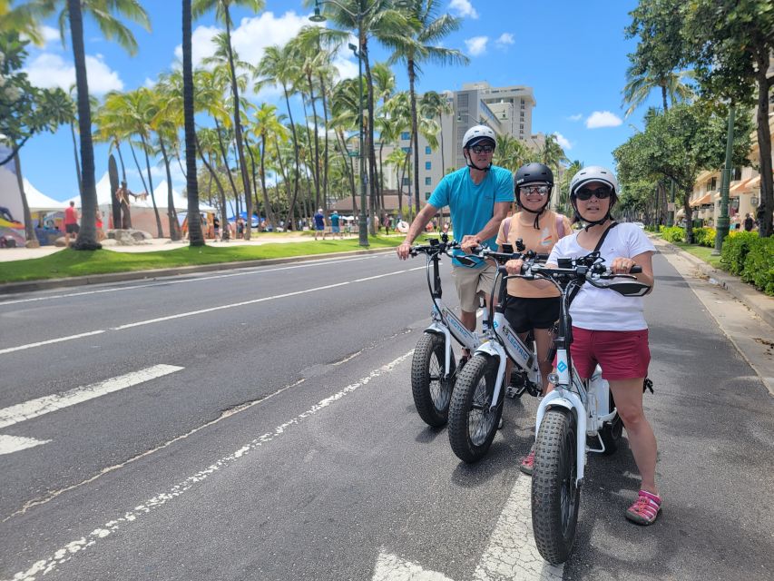 Oahu: Diamond Head E-bike Scenic Ride - Circling Diamond Head: where the route turns into the adventure