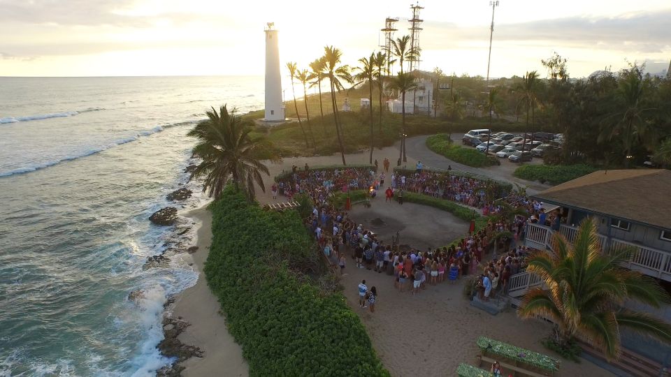 Oahu: Germaine's Traditional Luau Show & Buffet Dinner - Entering the Private-Beach Luau Vibe in Oahu