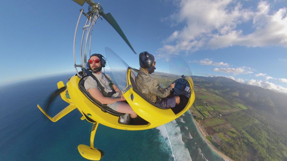 Oahu: Gyroplane Flight over North Shore of Oahu Hawaii - First Things First: Where to Go at Dillingham Airfield