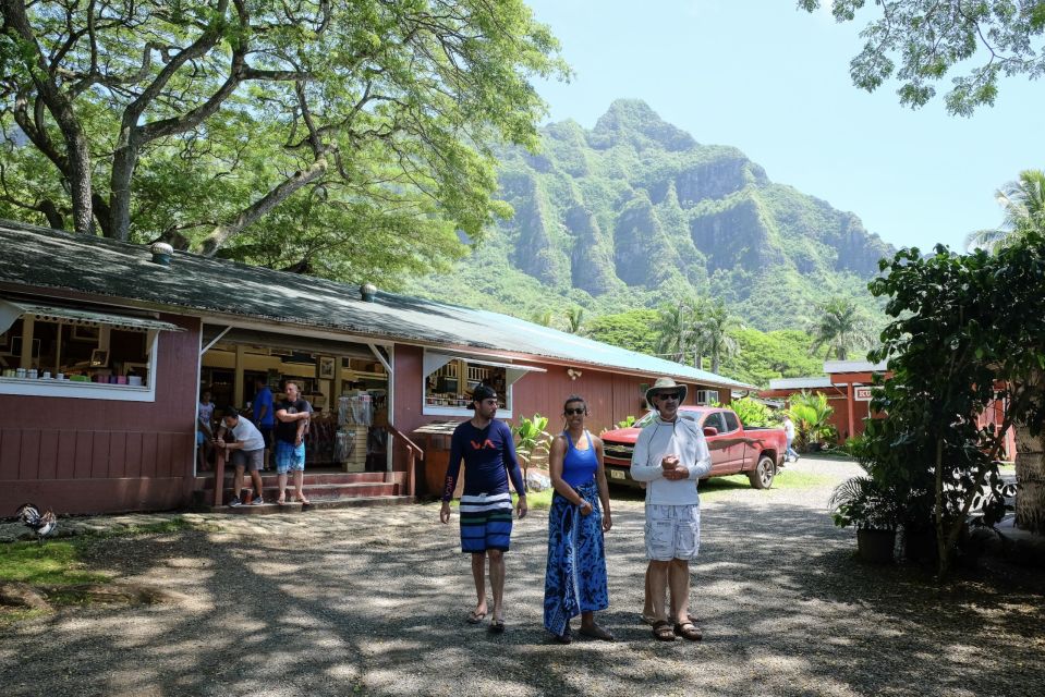 Oahu Hidden Gems & Waimea Botanical Garden/Waterfall tour - Waimea Valley botanical garden and the waterfall swim (the main event)