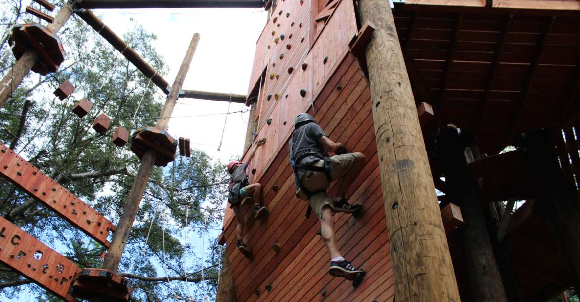 Oahu: High Ropes Adventure, Climbing, & Rappel Experience - Coral Crater Adventure Park: the Adventure Extreme mix