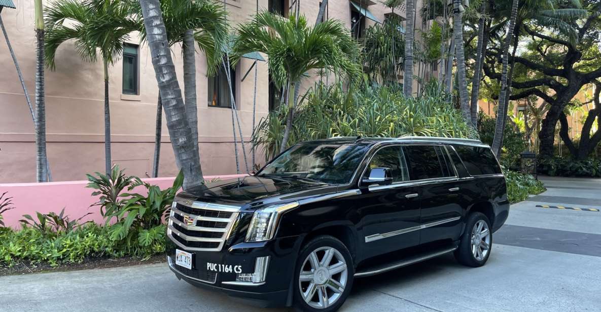 Oahu: Honolulu Airport Private by Escalade SUV - Key highlights worth caring about