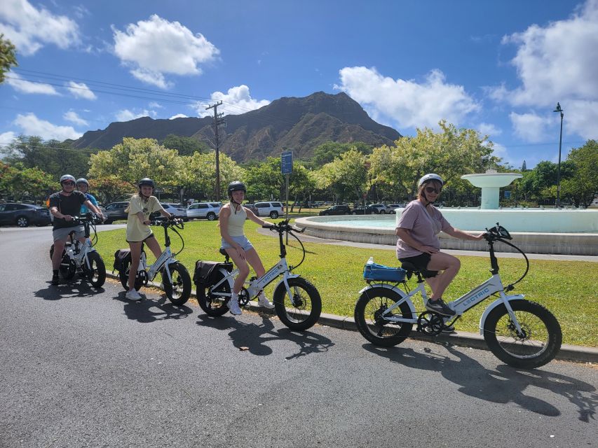 Oahu: Honolulu E-Bike Ride and Diamond Head Hike - The Diamond Head hike: 1.5 miles, stairs, and a payoff