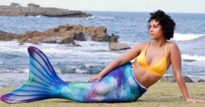 Oahu: Honolulu Mermaid Snorkel Adventure with Videos - The mermaid briefing: fitting the tail and learning the basics