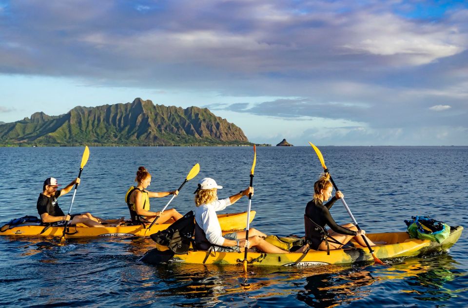 Oahu: Kaneohe Bay Coral Reef Kayaking Rental - Snorkeling setup and your reef routine without a guide
